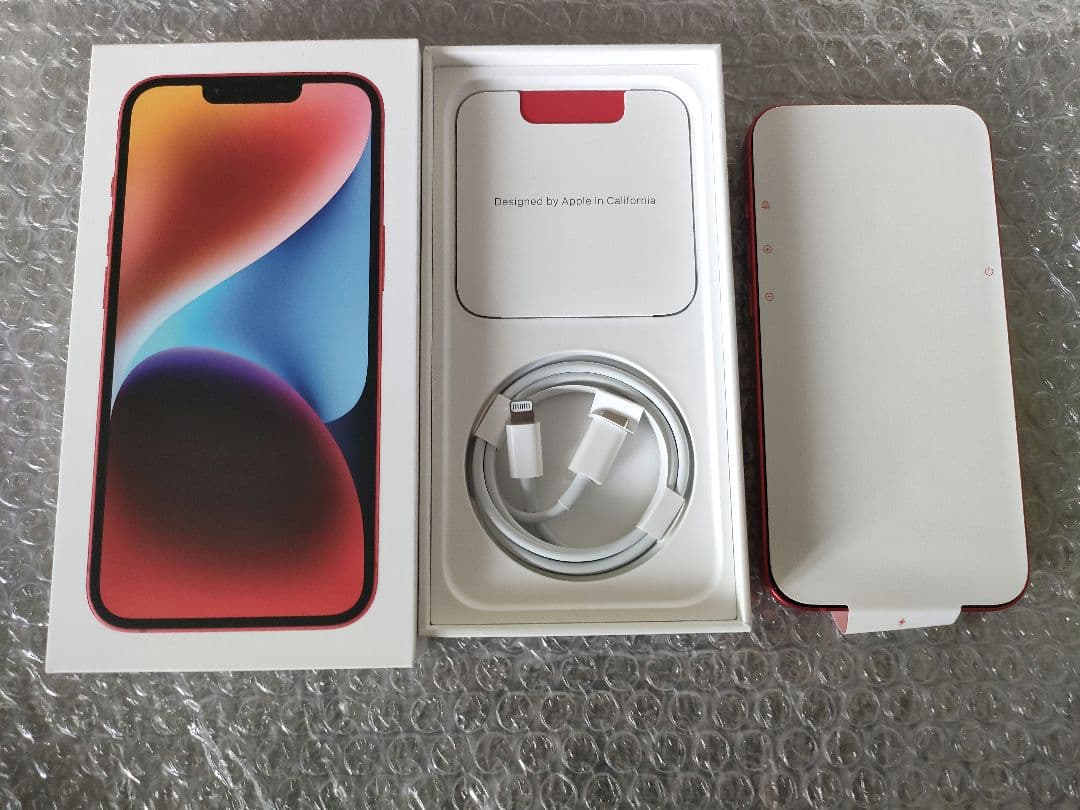 iPhone 14 product red　新品未使用品 判定◯