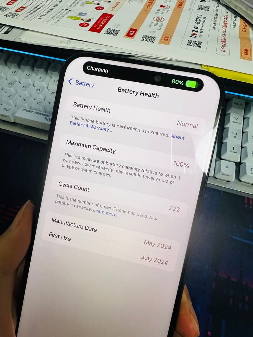 美品iPhone15Promax 256GB/US/99%/Face id OK