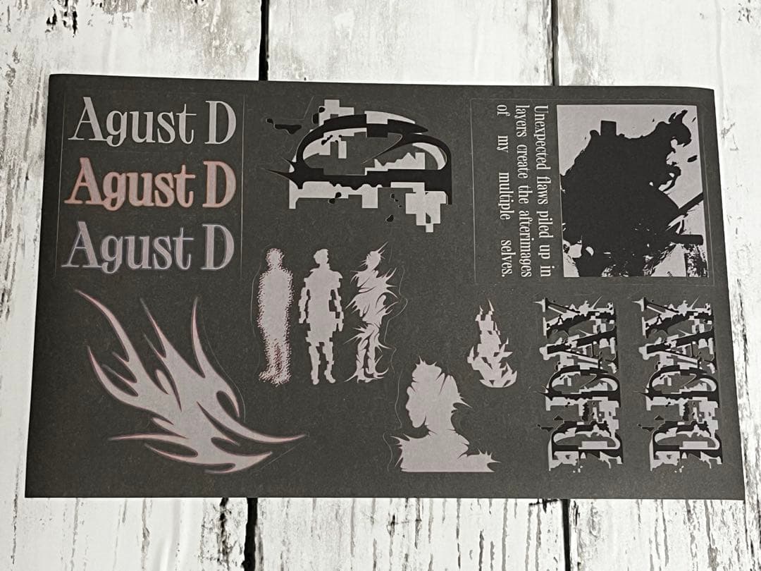 Agust D ソロアルバム　D-DAY 一式とライブVIP入場特典