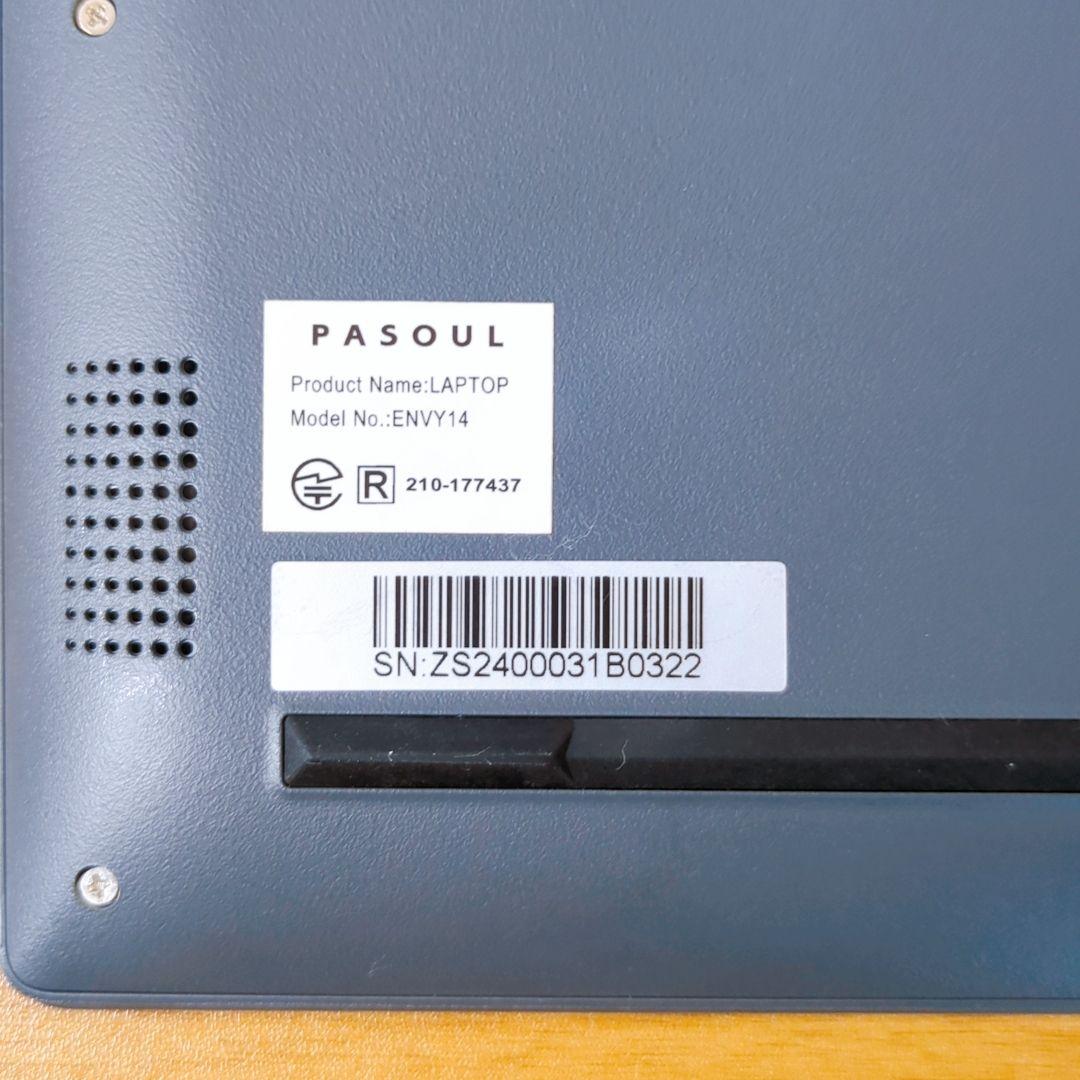 Pasoul NC14J ノートパソコン windows11 14インチ