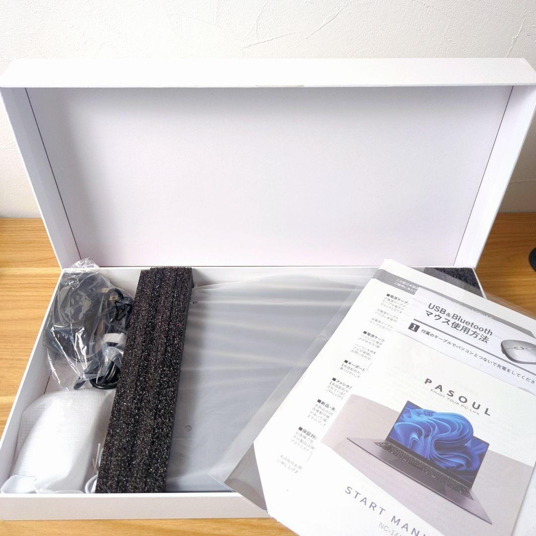Pasoul NC14J ノートパソコン windows11 14インチ