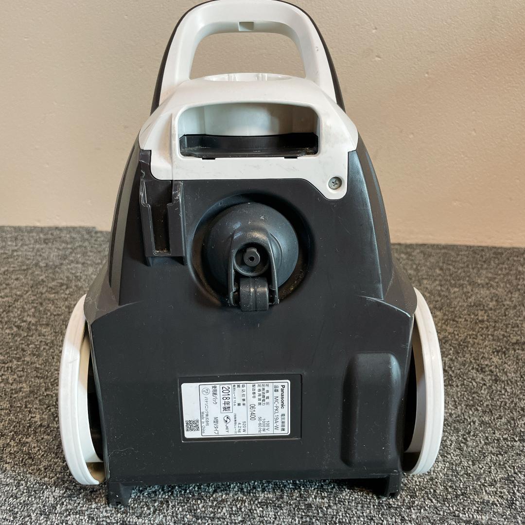 Panasonic パナソニック 掃除機 MC-PKL19A-W 18年製