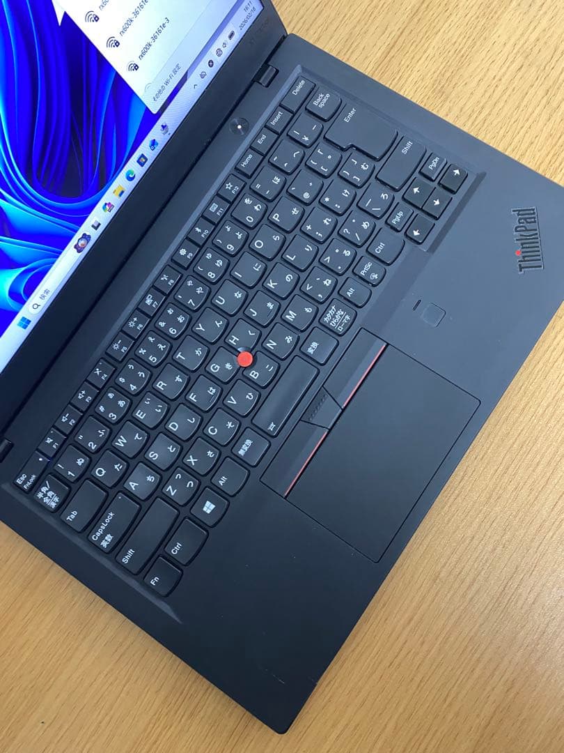 Lenovo X1ノートパソコン/SSD 256GB/メモリ8GB/無線/カメラ