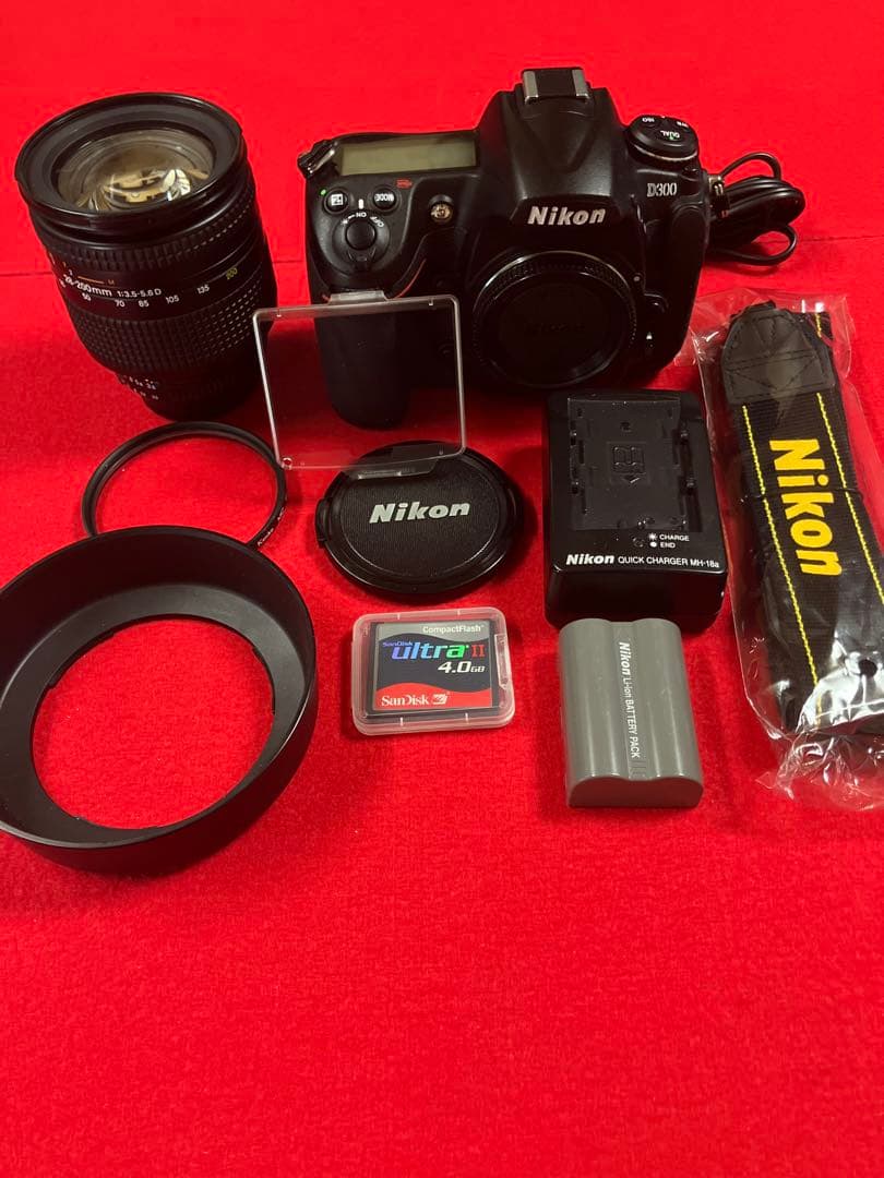 衝撃　決算最終値下げ！　これが極上品　 Ｄ300 28-200mmズ-ム付き