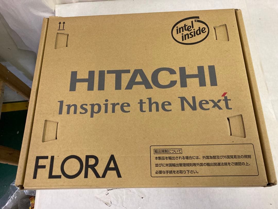 ★HITACHI 伝の心 介護用PC PC-DEN1N リモコン、モデム付き