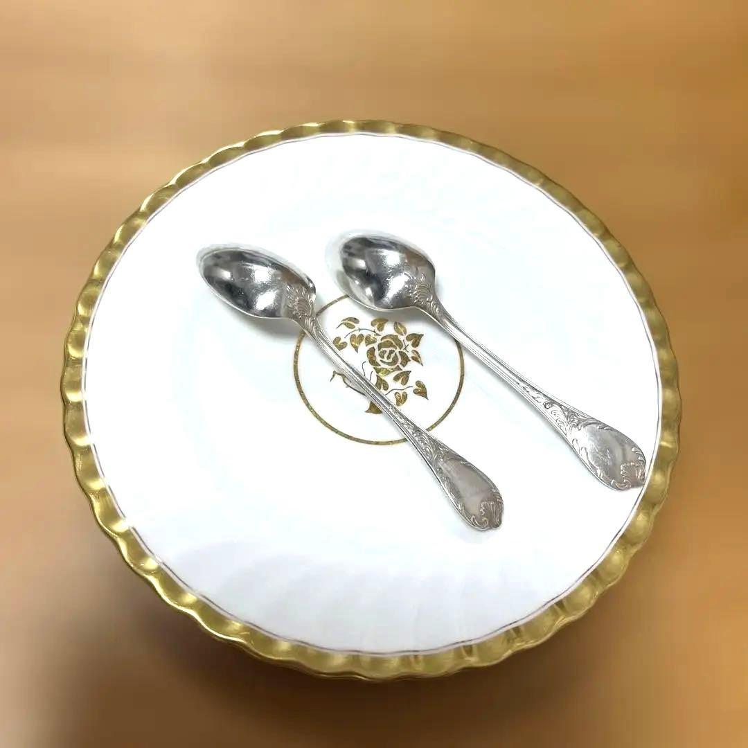 ヴィンテージ Christofle マルリー シルバー コーヒースプーン　2本
