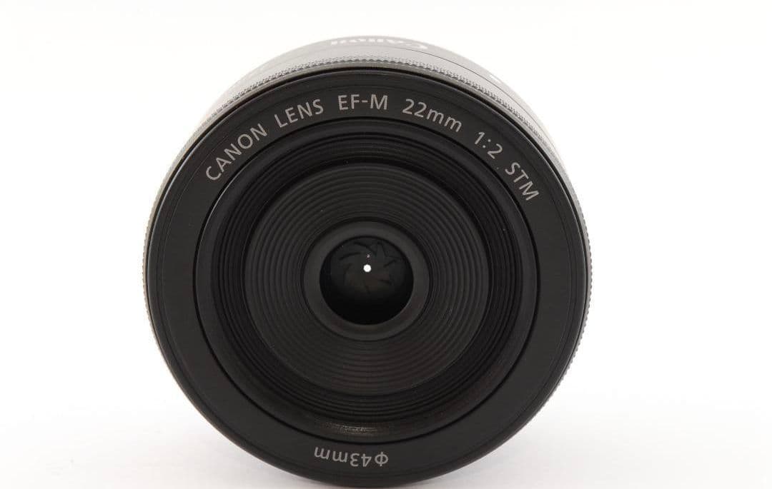 3月8日限定価格【通称:神レンズ】Canon EF-M 22mm 単焦点