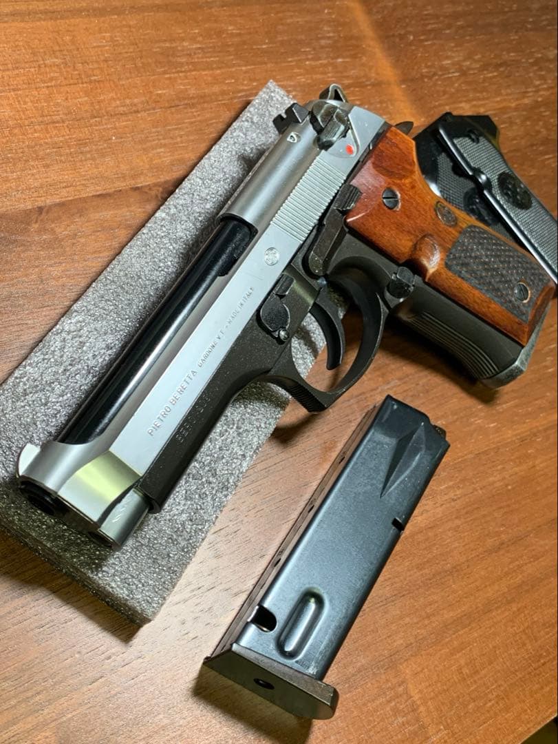 マルシン 発火式モデルガン ベレッタ M92 カスタム BERETTA刻印 蓄光