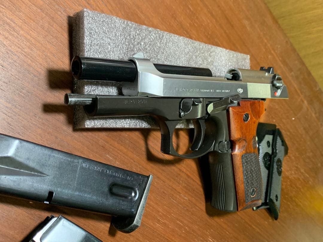 マルシン 発火式モデルガン ベレッタ M92 カスタム BERETTA刻印 蓄光