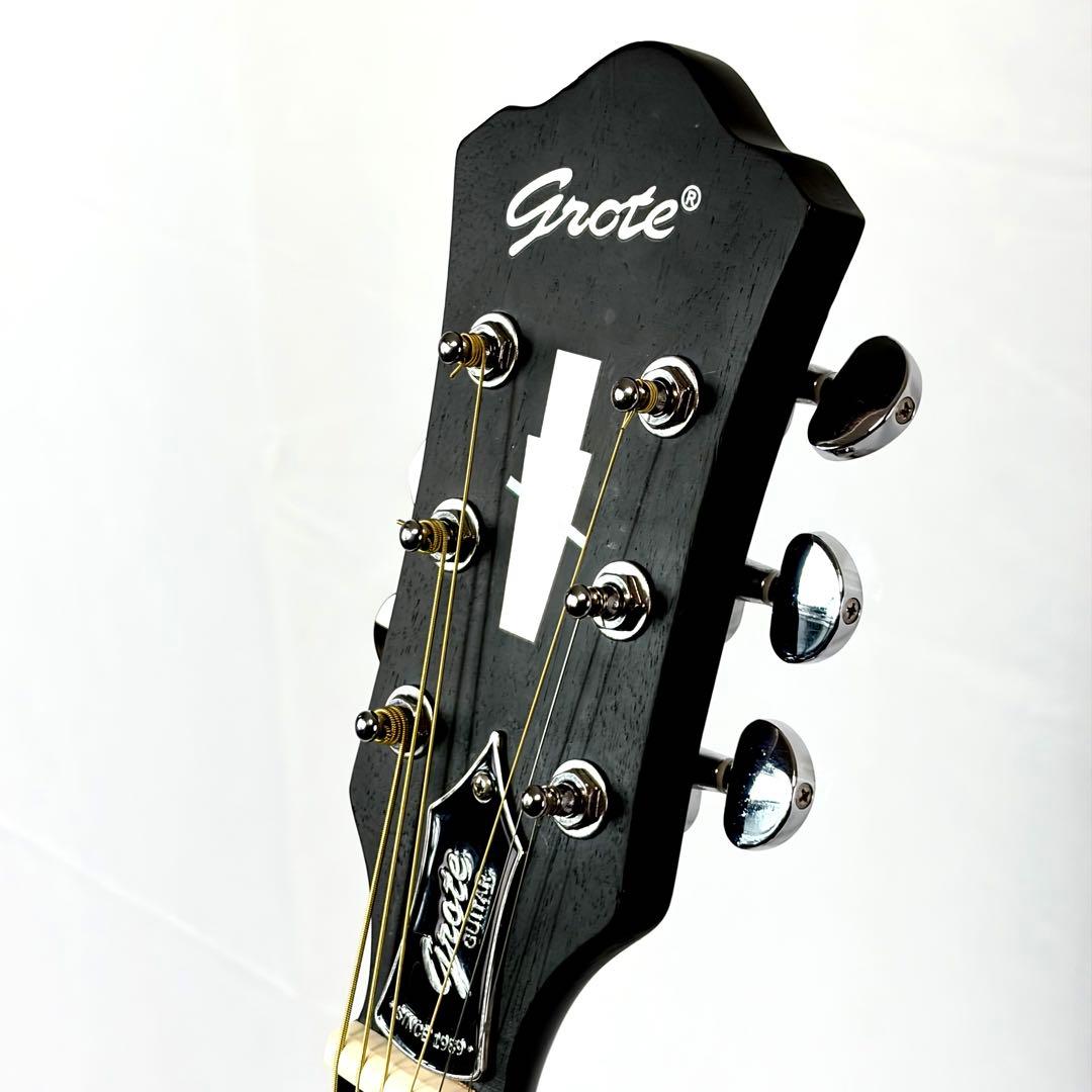 GROTE エレクトリックギター セミホローボディ P90 ピックアップ