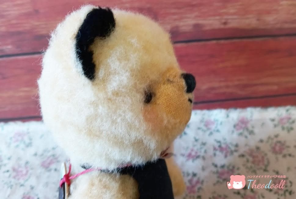 ハンドメイド 黒耳イエローM