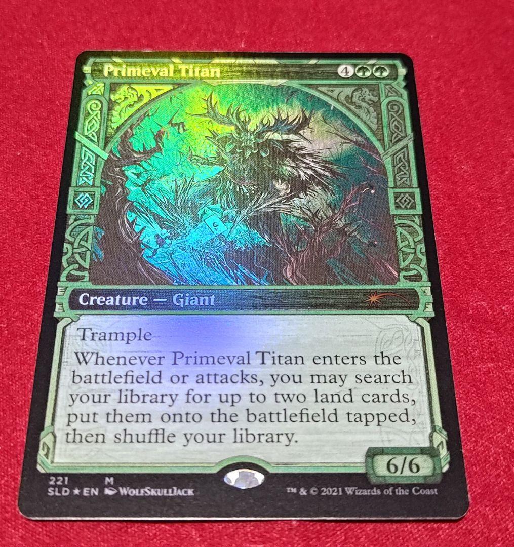 原始のタイタン Secret Lair ショーケースFoil 4枚セット MTG