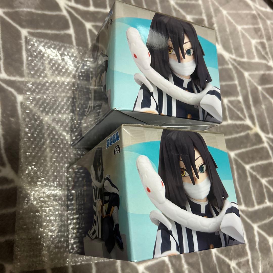 新品未開封　鬼滅の刃　プレミアムちょこのせフィギュア　伊黒小芭内