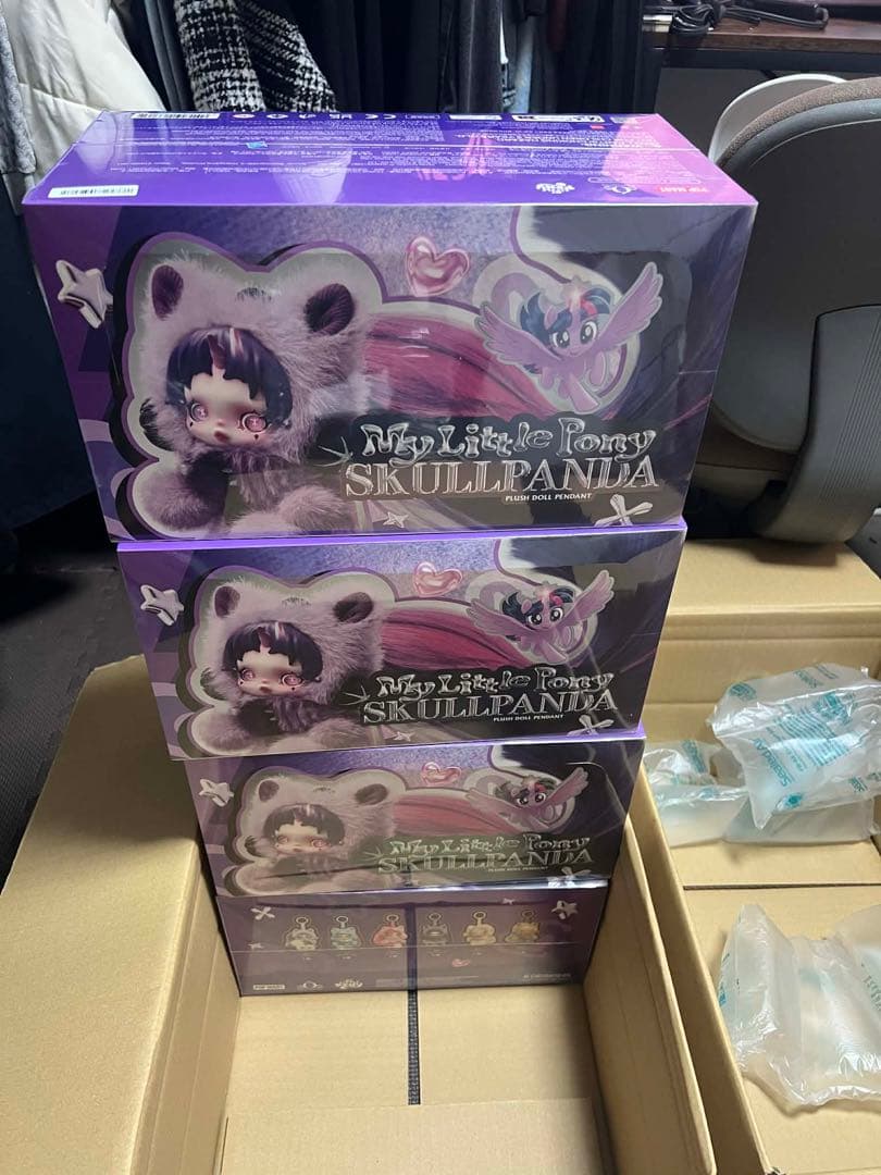 POPMART Skullpanda×My Little Pony 4ボックス
