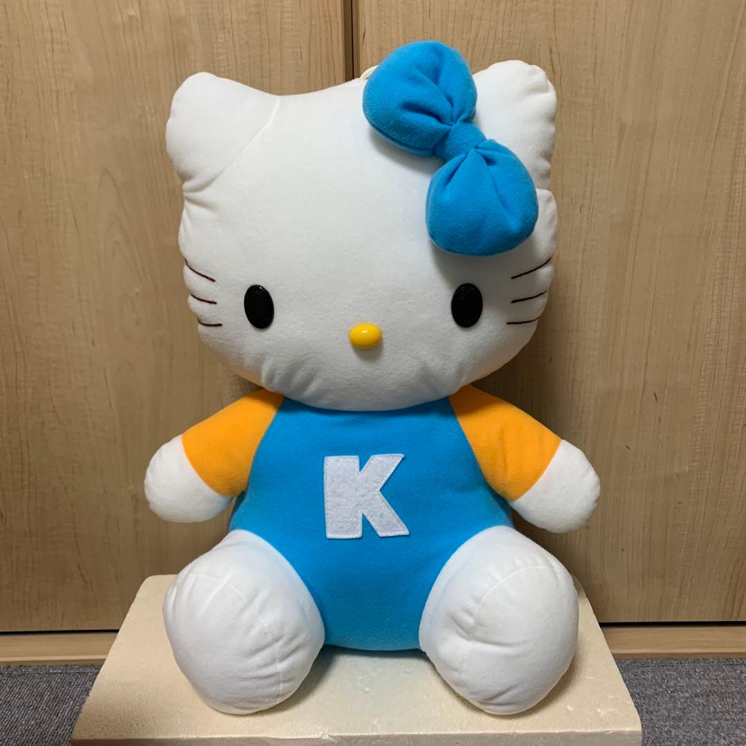 【激レア・希少】ハローキティ キティちゃん特大ぬいぐるみ 2体セット 当時物