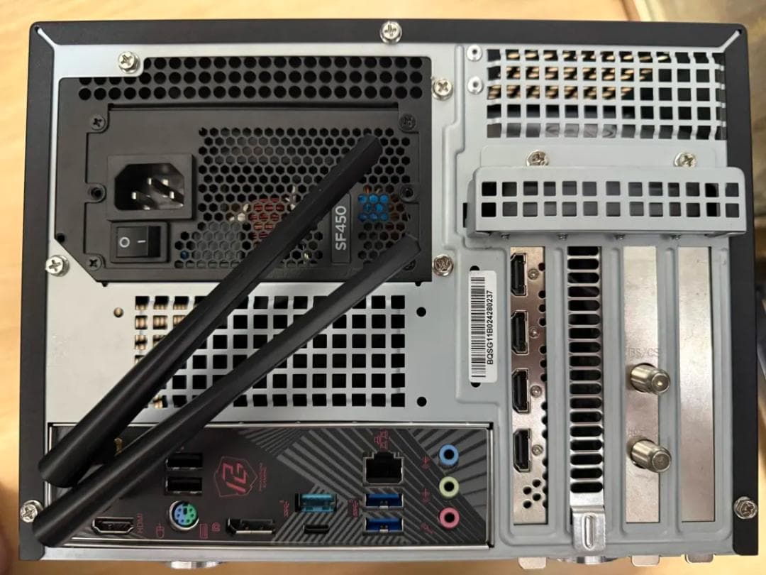 自作PC　TV録画用　 i314100F A310 16GB PX-MLT5PE