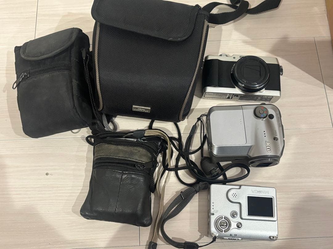 デジカメ、カメラまとめ売り5台