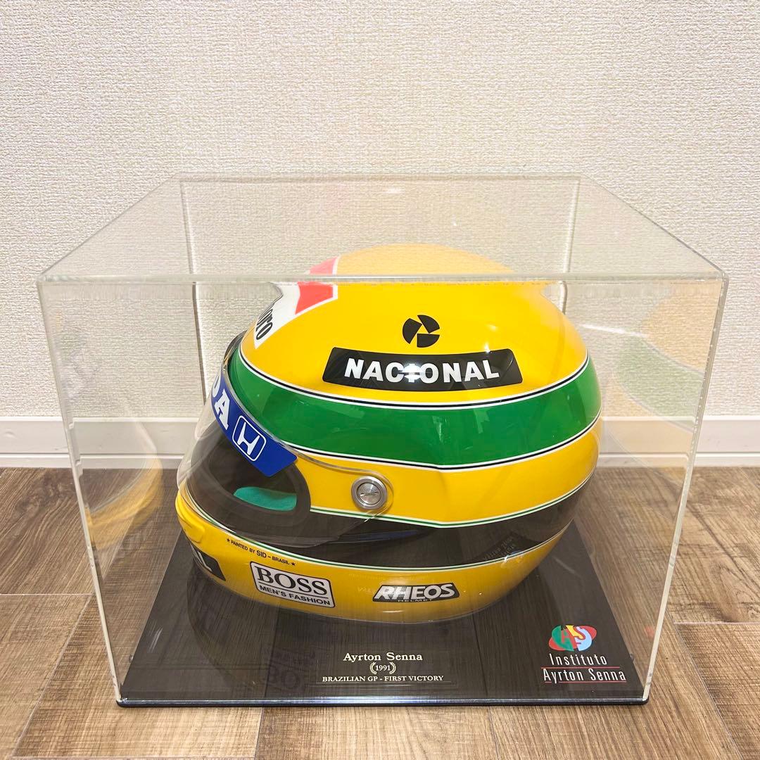 超レア品　アイルトン・セナ 公認レプリカヘルメット 限定1000個　1991年