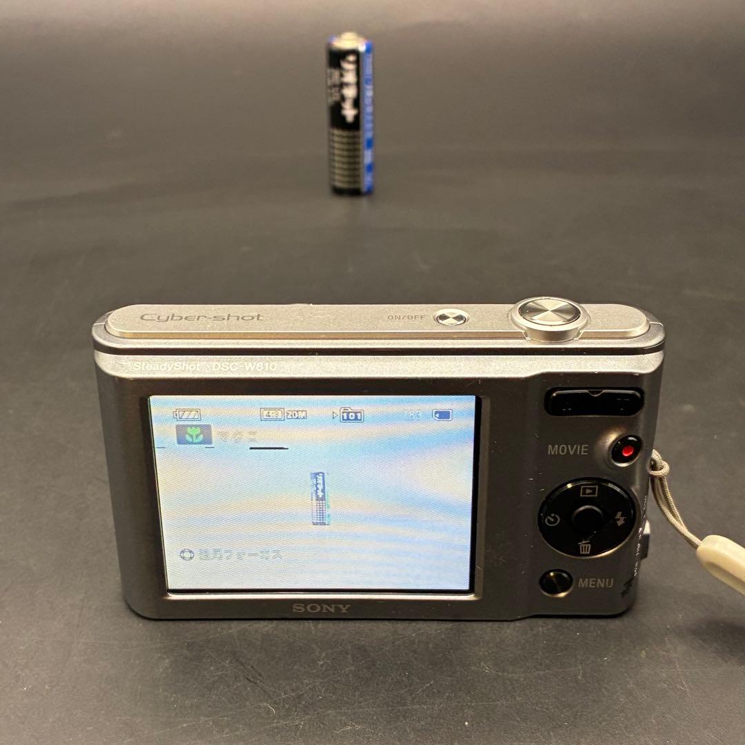 【動作OK】SONY CyberShot DSC-W810 ソニー　デジカメ