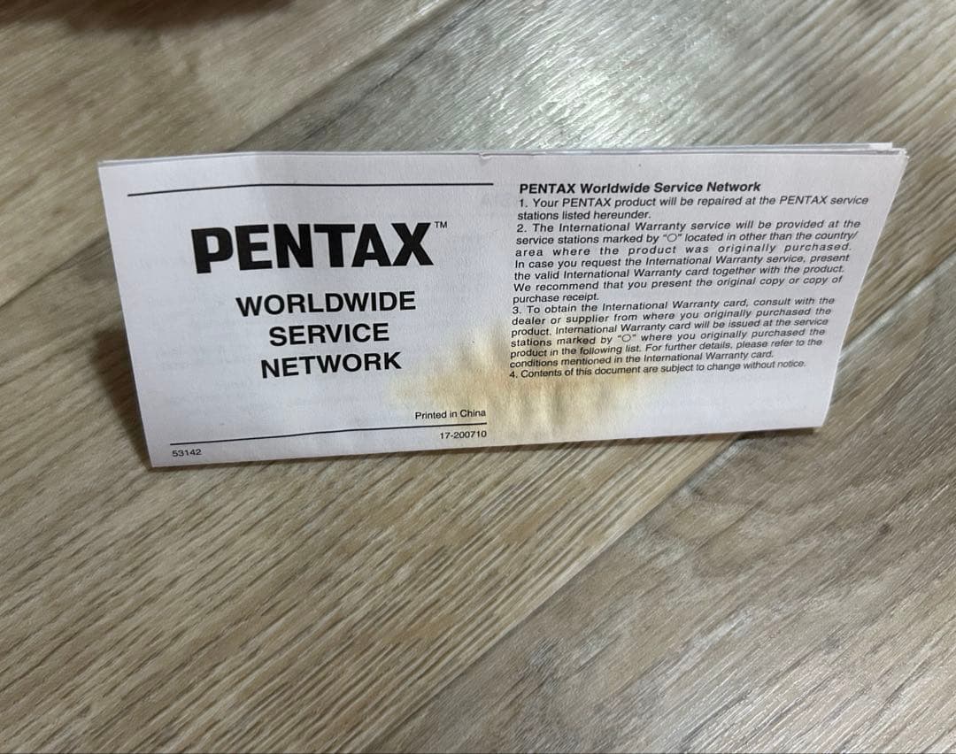 新品、未使用　PENTAX Optio E50 デジカメ　カメラ　平成レトロ