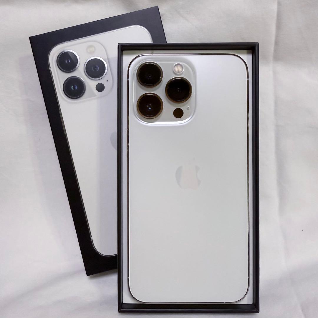【美品】iPhone 13 pro 512GB シルバー SIMフリー箱付き