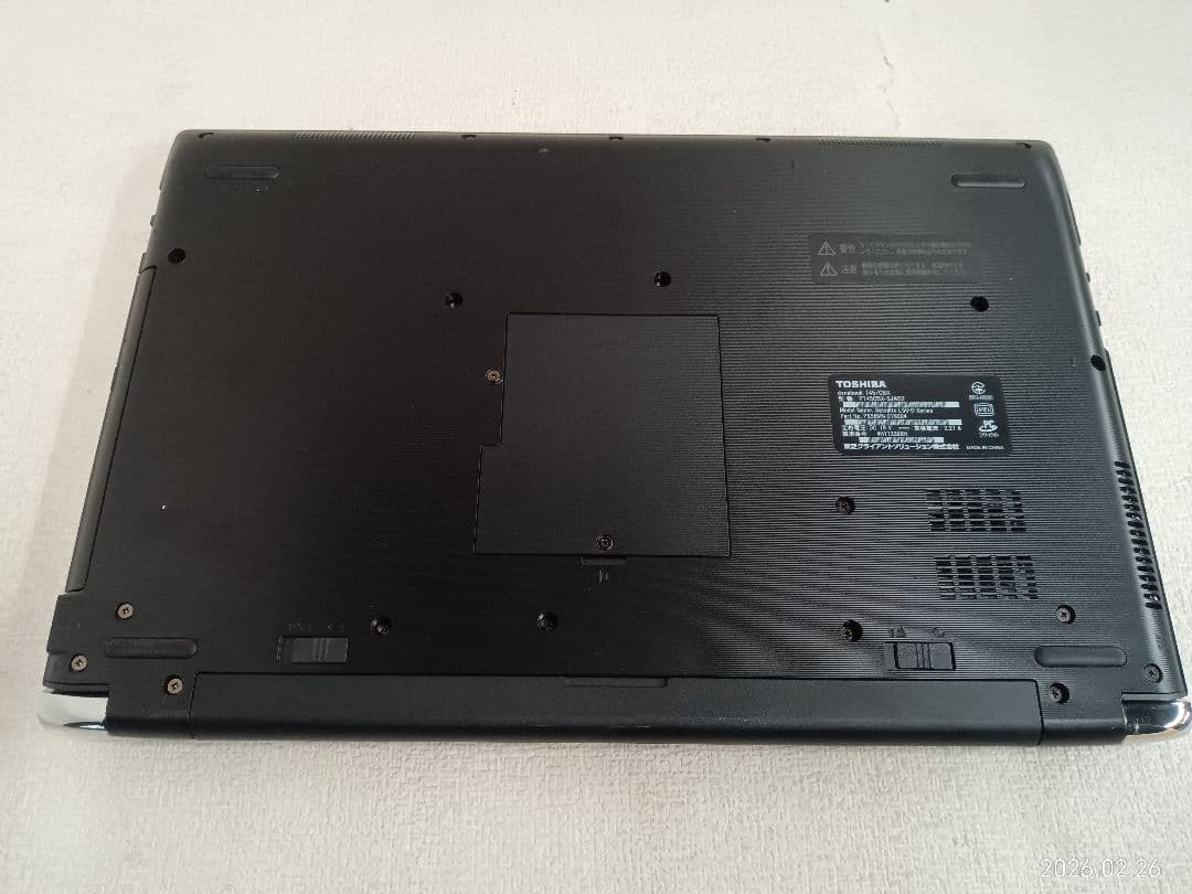 ♮TOSHIBA dynabook T45/CBX16GB ストレージ無