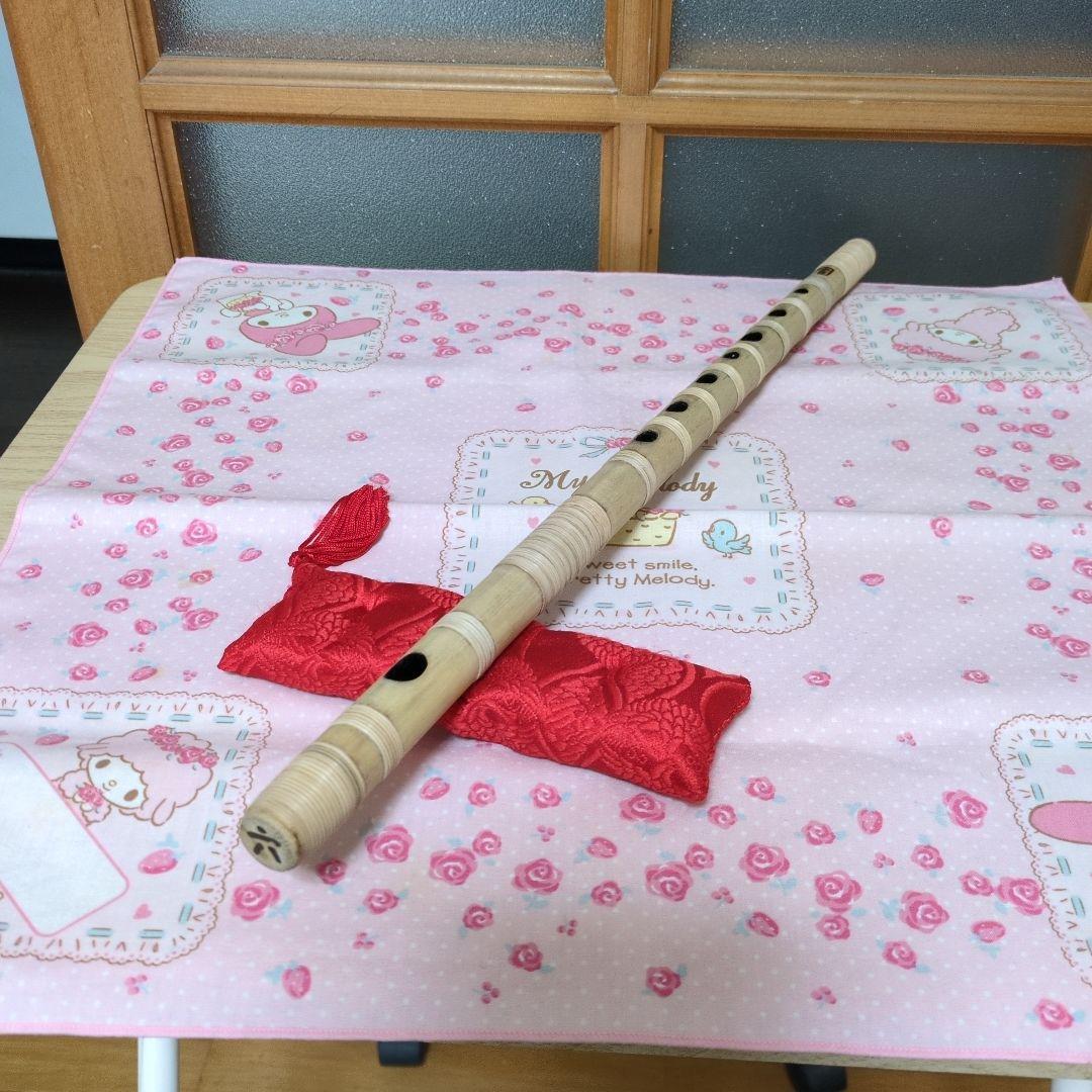 キッズボーイ篠笛六本調子ドレミ調総巻き（道中）新品