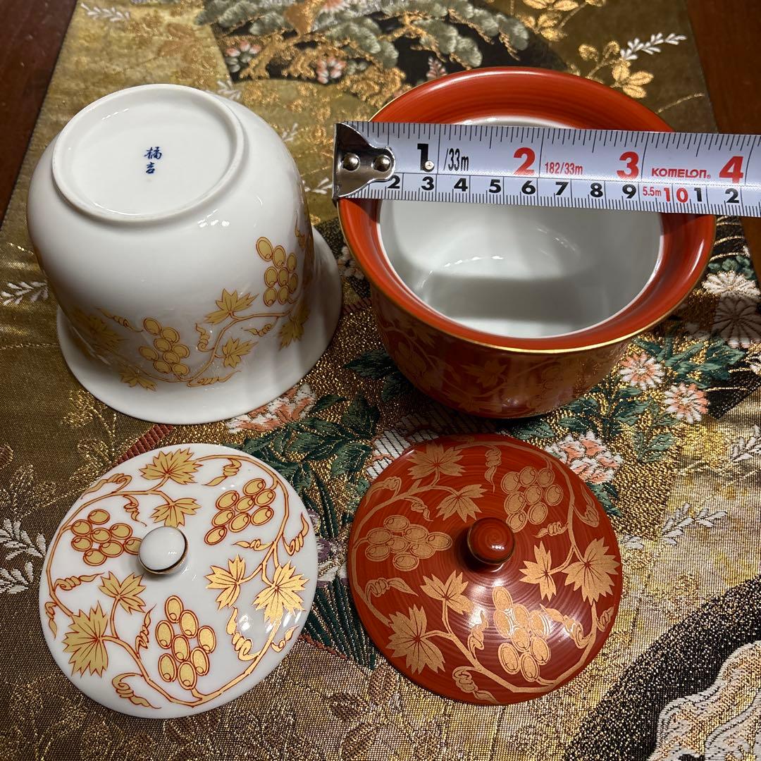 ❤️専用♡特選✨古伊万里金彩お膳【MIKASA 橘吉　乃りたけ　漆塗盆】14品