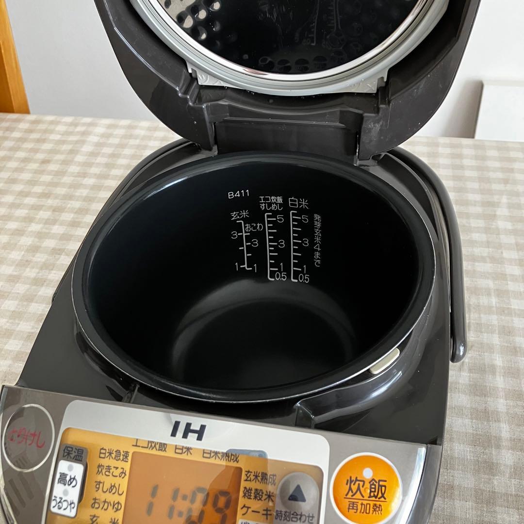 ꕤ象印 豪熱沸とうIH 極め炊き 5.5合 NP-VN10 炊飯器 ◉USED品