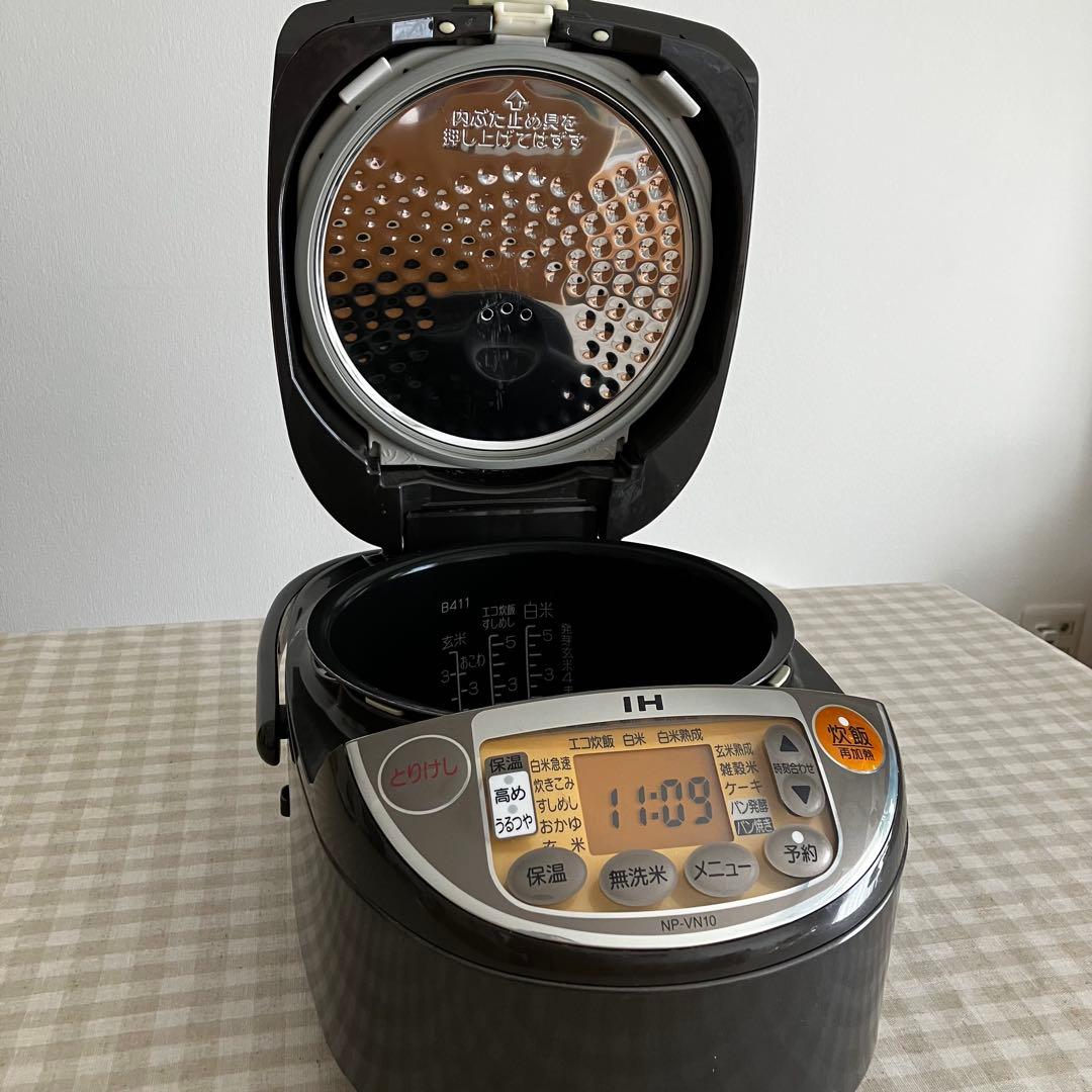 ꕤ象印 豪熱沸とうIH 極め炊き 5.5合 NP-VN10 炊飯器 ◉USED品