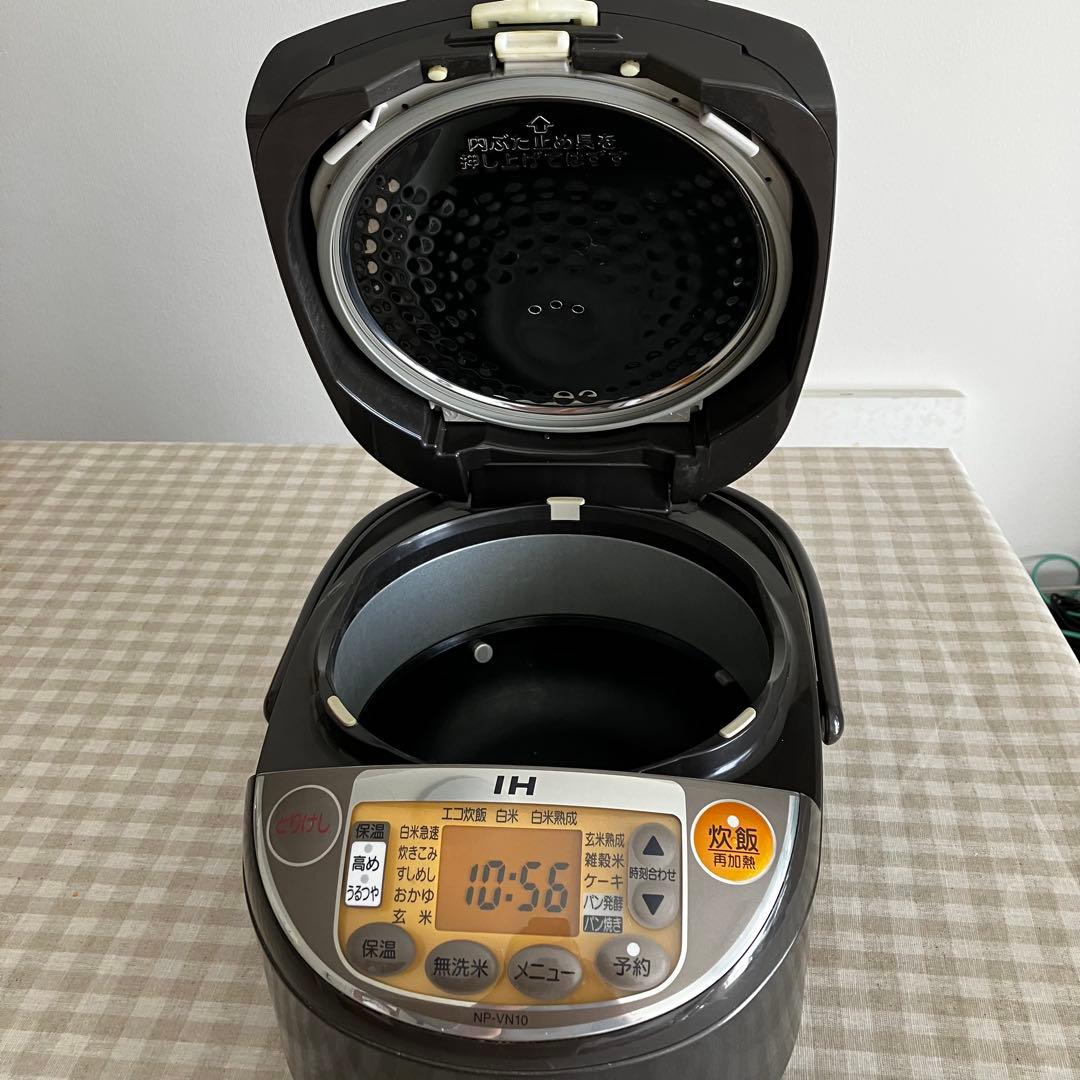ꕤ象印 豪熱沸とうIH 極め炊き 5.5合 NP-VN10 炊飯器 ◉USED品