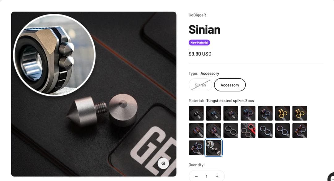 GoBiggerR Sinian チタニウム【数量限定品/正規品】