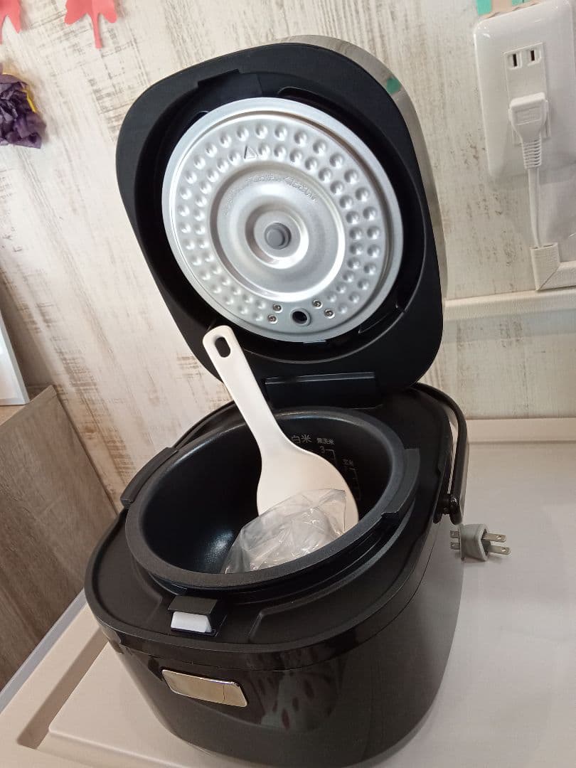 シャープ 炊飯器 KS-CF05B-B 3合 一人暮らし マイコン パン調理機能