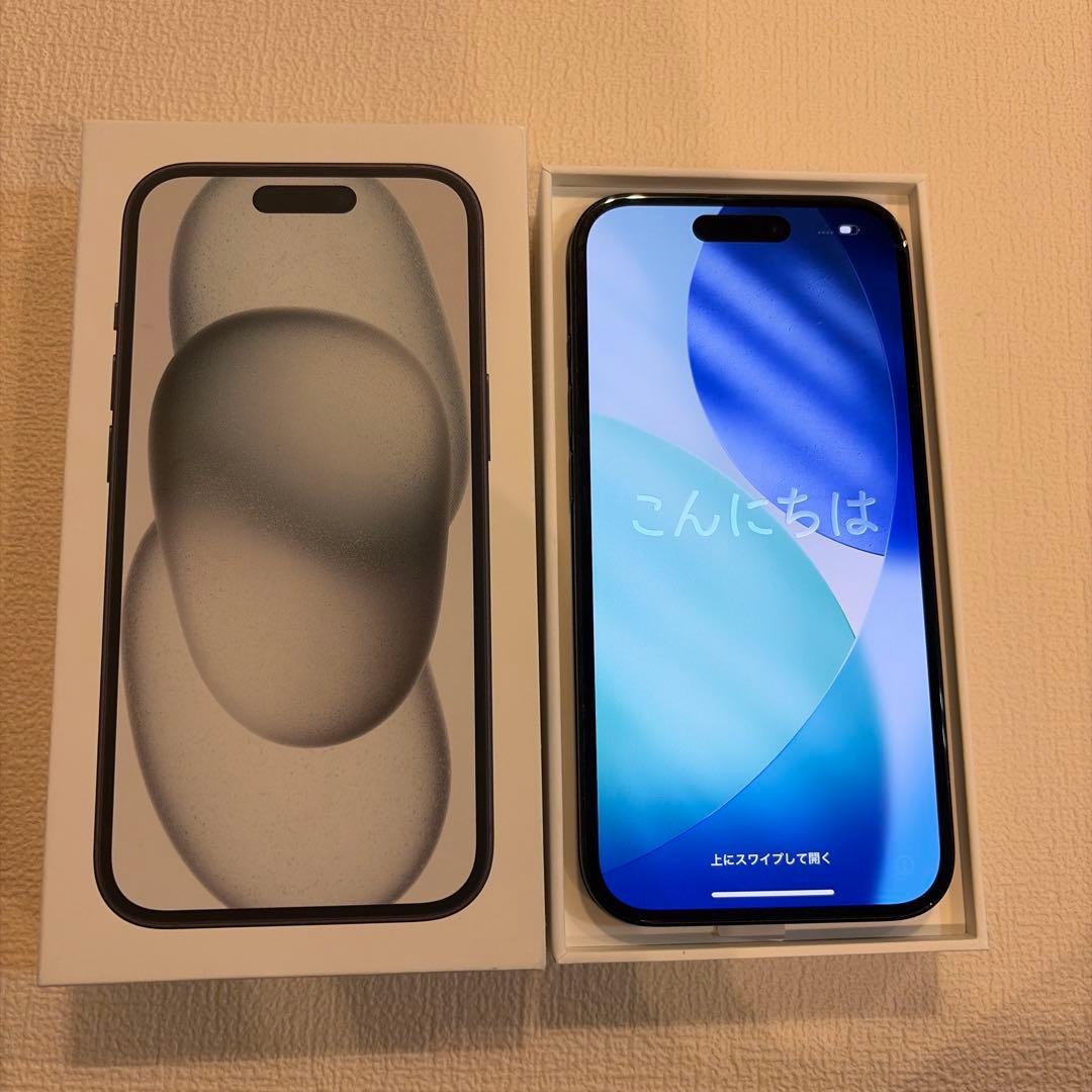 iPhone15 128GB ブラック 最大容量86%