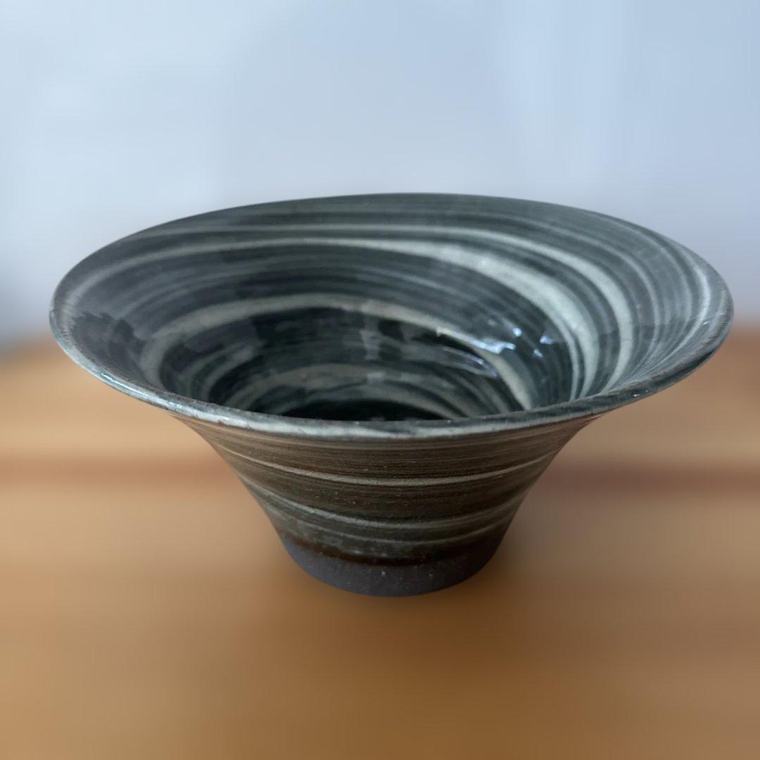 【新品未使用】平岡仁 刷毛目 反深鉢 麺鉢 丼など。