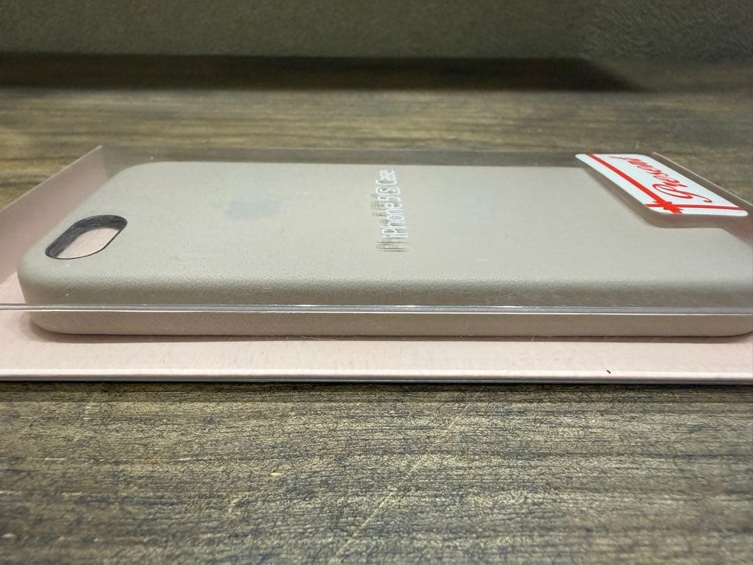 Apple純正 iPhone 5s Case Beige（レザーケース ベージュ