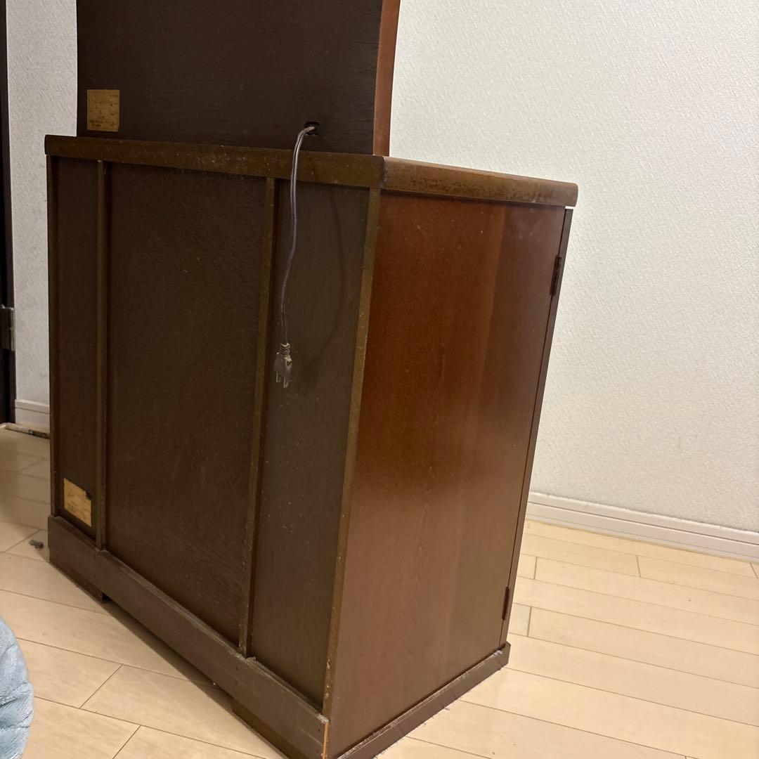 【直接引き渡し限定】大塚家具　ブラウン木製ドレッサー・鏡台