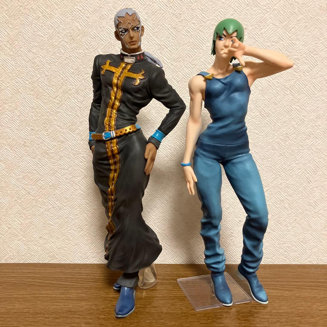 ジョジョの奇妙な冒険　一番くじ　6部　ストーンオーシャン　15体とロゴセット