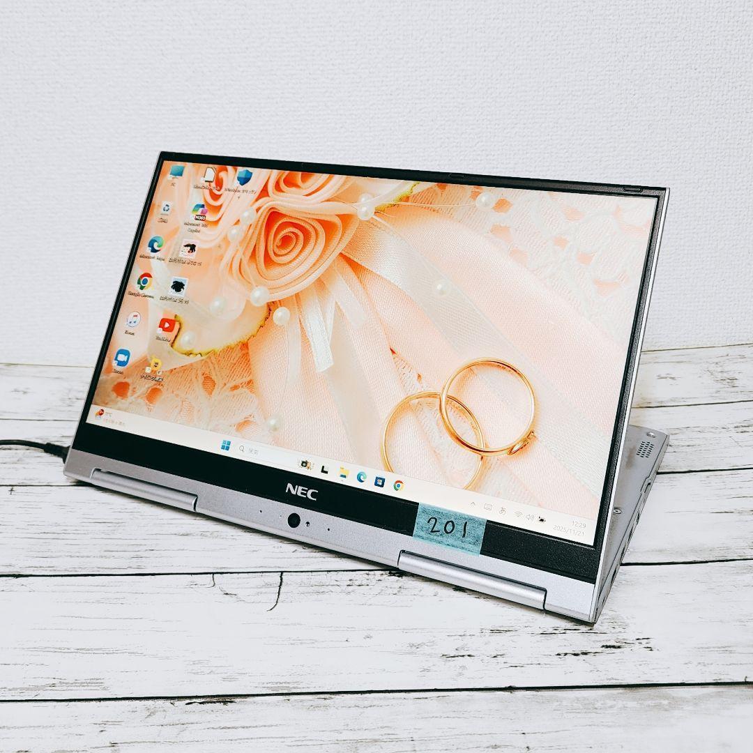 タッチパネル♪ NEC VersaPro タブレットPC SSD Corei5