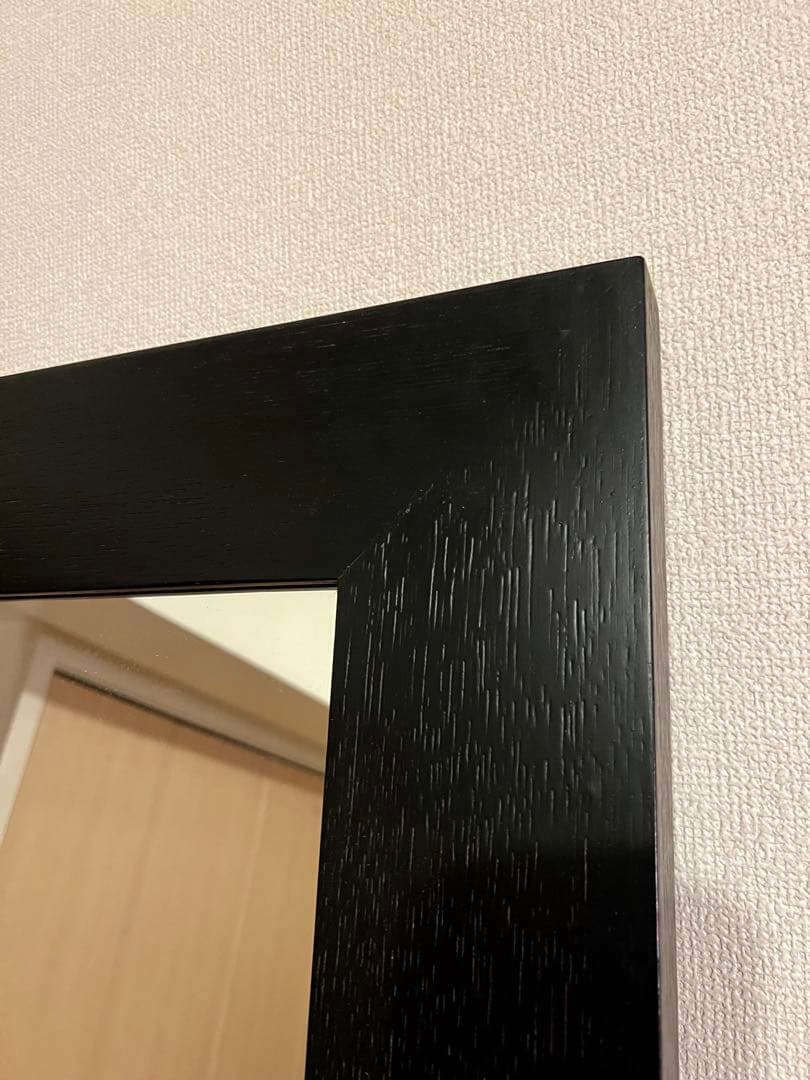 アクタス ACTUS ブラック スタンドミラー 姿見