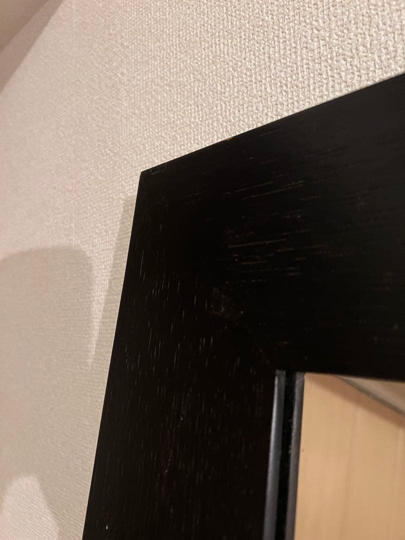 アクタス ACTUS ブラック スタンドミラー 姿見