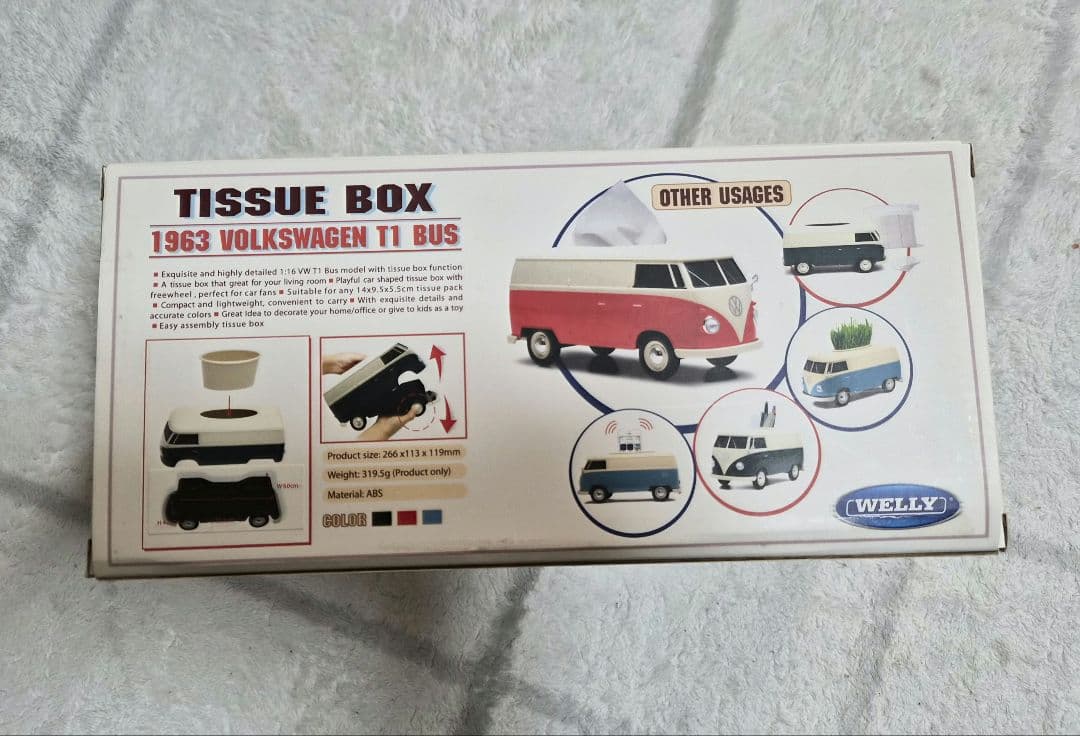 PEANUTS × Volkswagen ティッシュボックス