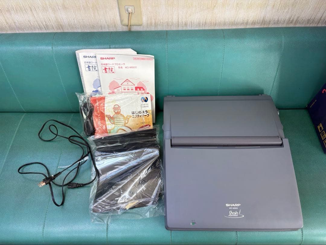 SHARP WD-M900カラーワープロ スキャナ書院