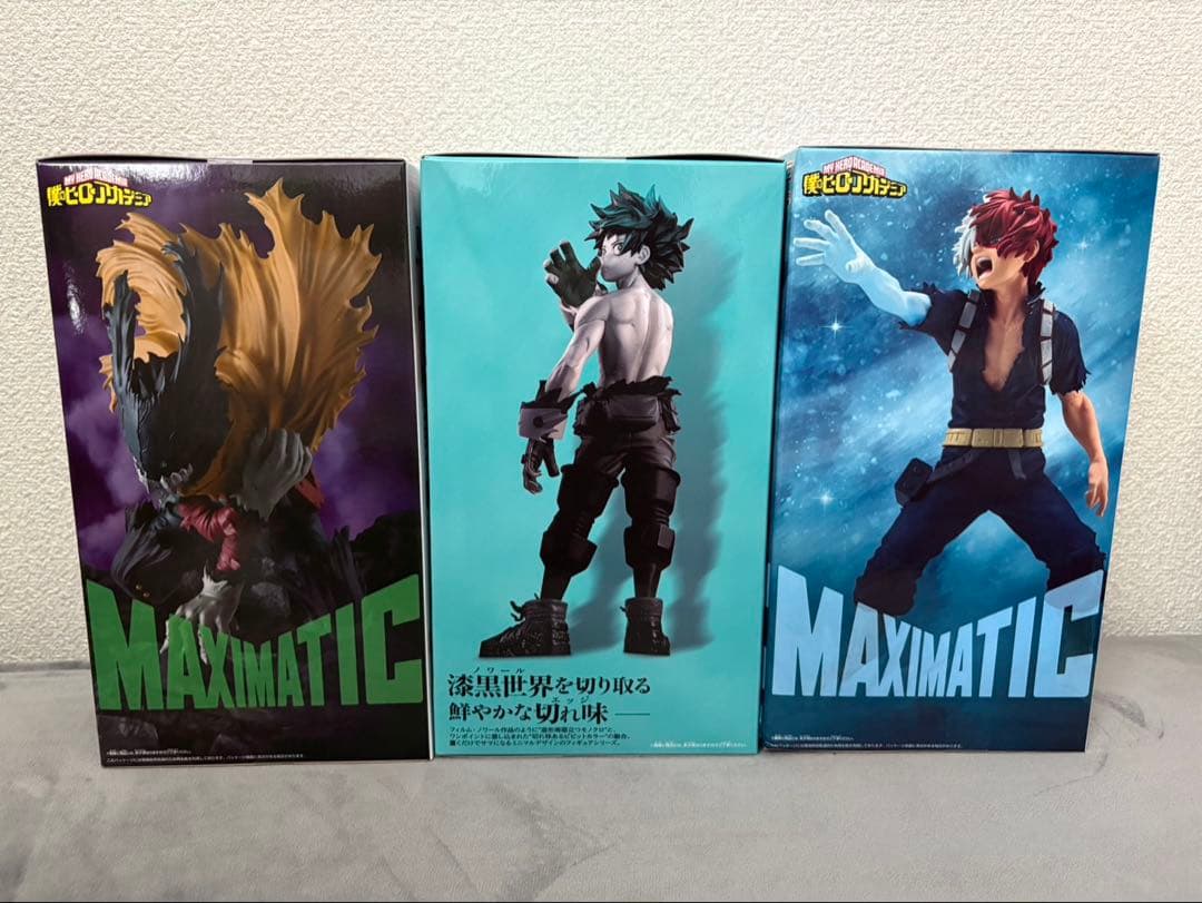 MAXIMATIC 緑谷出久×2 轟焦凍 フィギュア