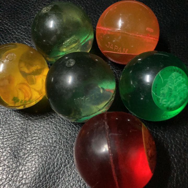 五星戦隊 ダイレンジャー てれびくん特製 スーパーボール 6個まとめ　当時物