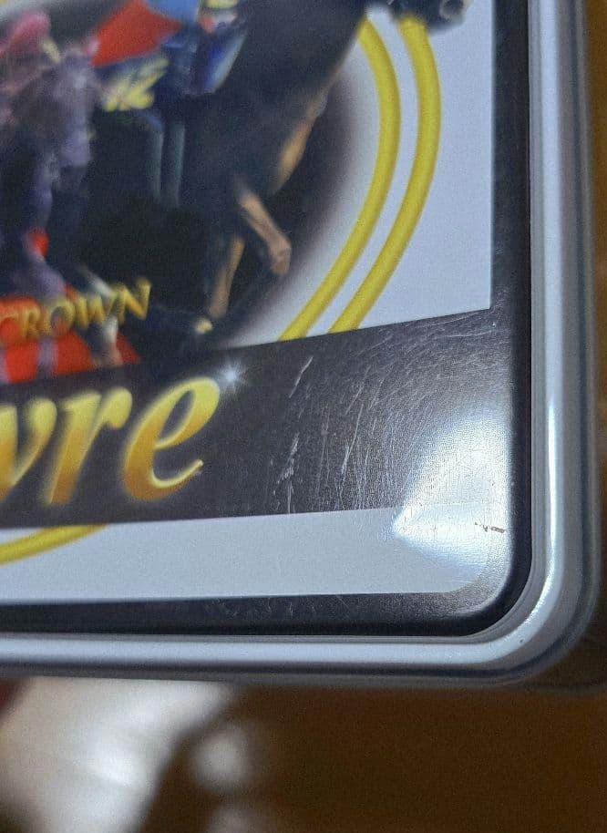 オルフェーヴル 三冠 クッキー缶 ステッカー メガネ拭き