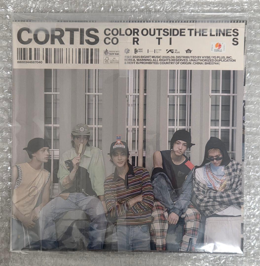 【新品未開封】CORTIS コルティス vinyl レコード*封入トレカ含む