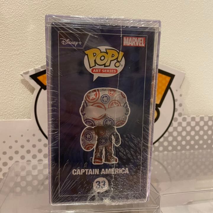 FUNKO POP! マーベル　キャプテンアメリカ　アートシリーズ限定