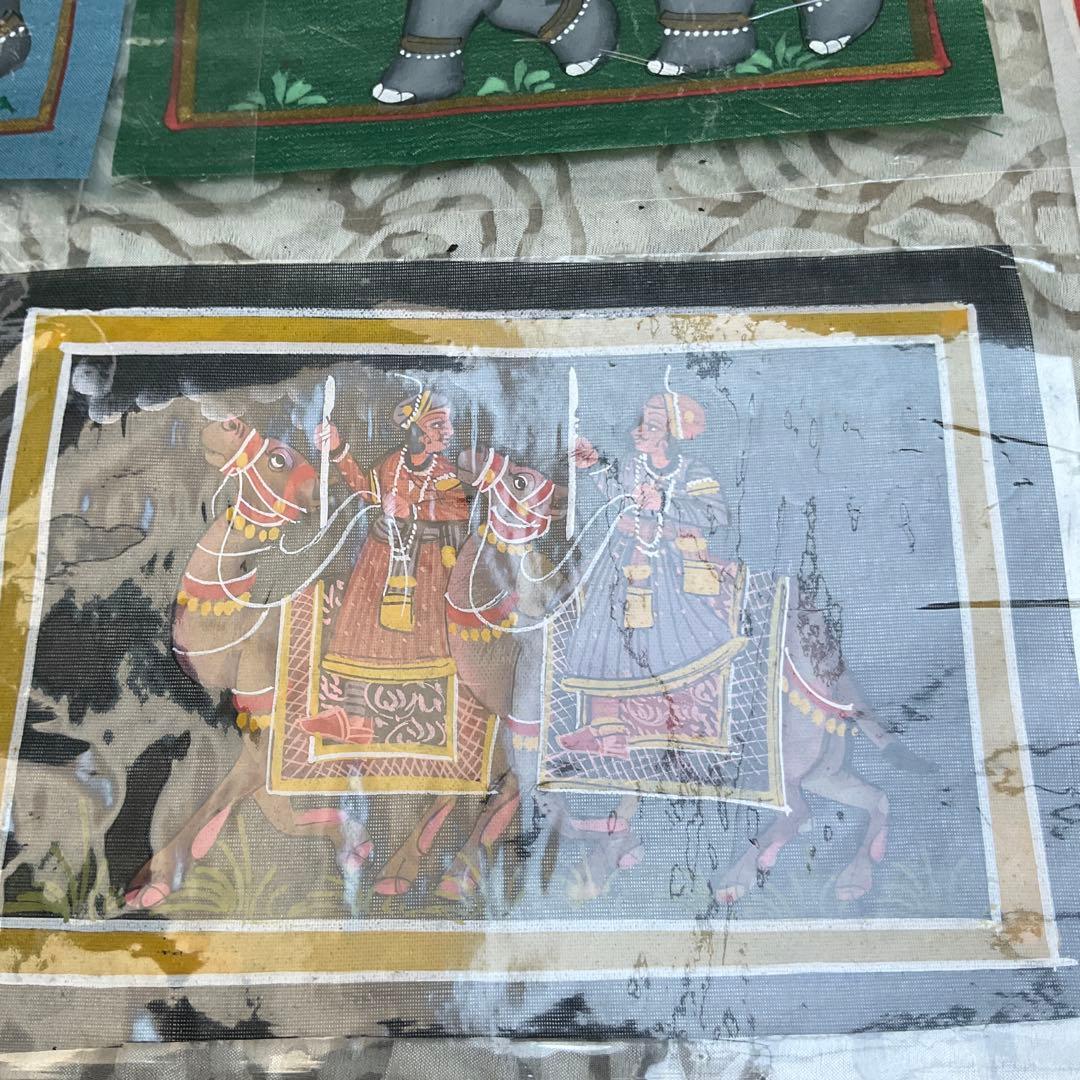 インド伝統手描き絵画セット 10枚