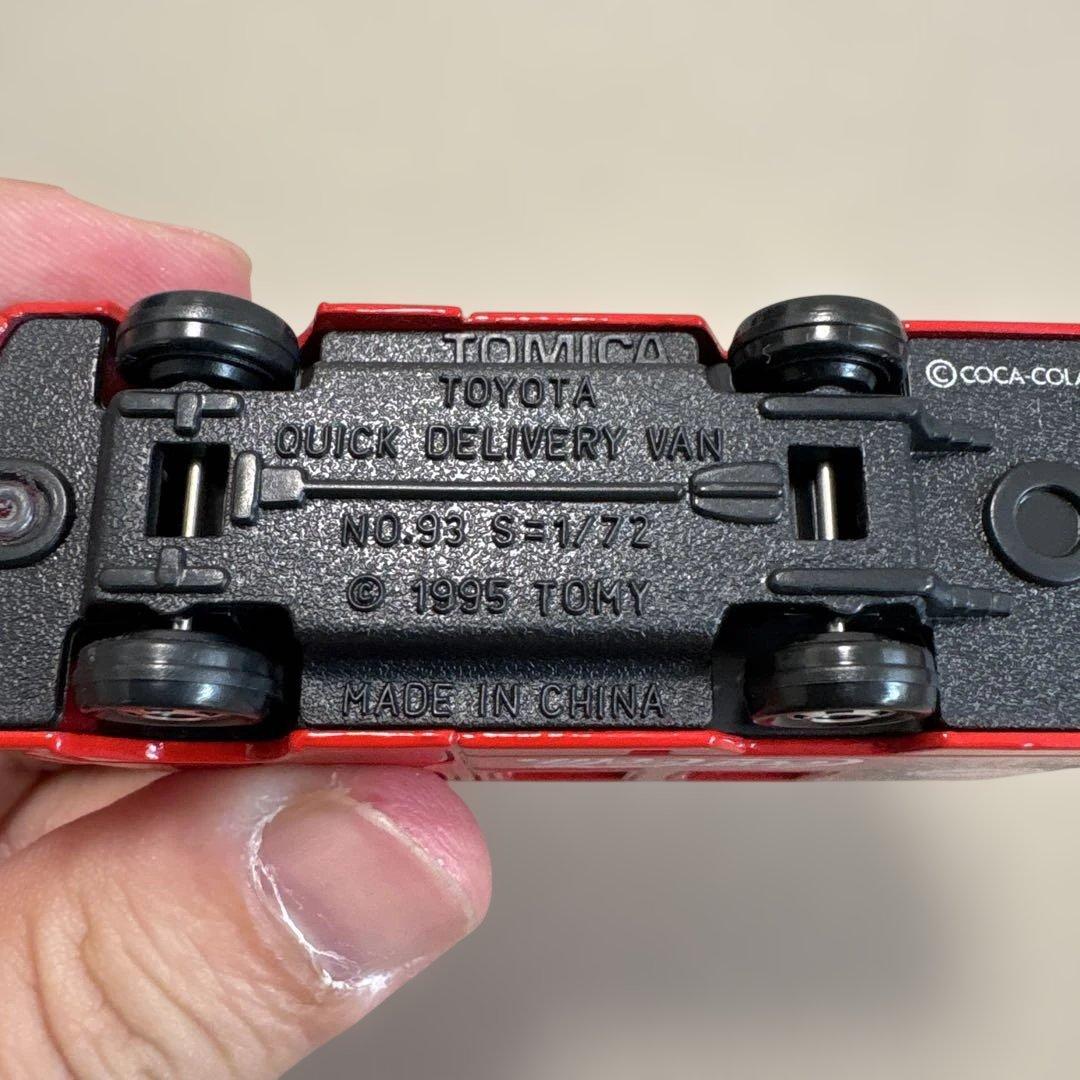 【美品】ヴィンテージ　トミカ　コカコーラ 4台